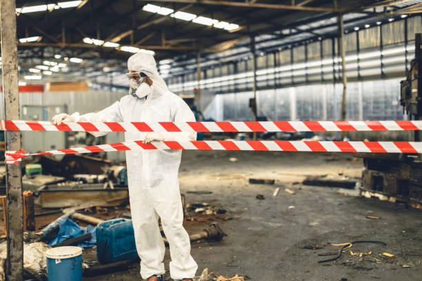 Professional Unattended Death Cleanup technician working in Orlinda, TN